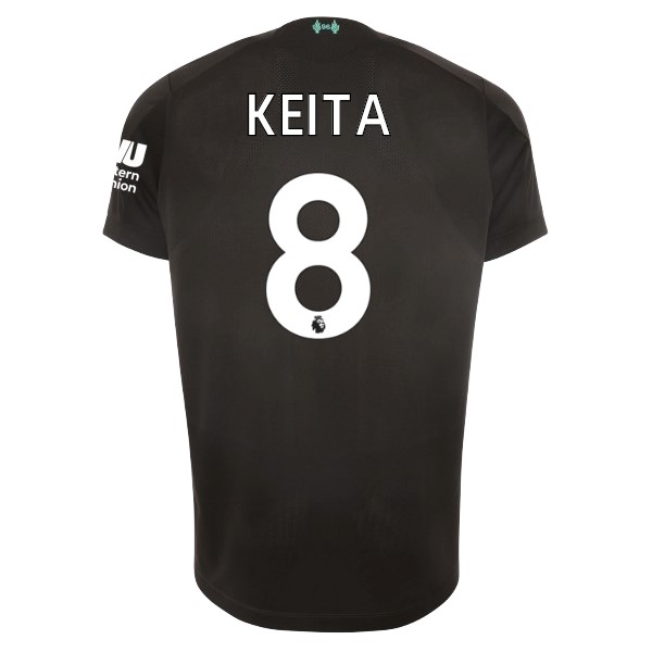 Camiseta Liverpool NO.8 Keita 3ª 2019-2020 Negro